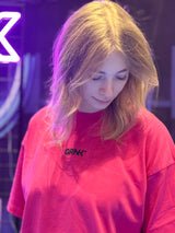 Oversized T-Shirt - GRNK - Game Over Never - Pink Edition