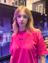 Oversized T-Shirt - GRNK - Game Over Never - Pink Edition