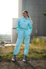 Oversized Cropped Hoodie - GRNK - Core Edition (Island Paradise)