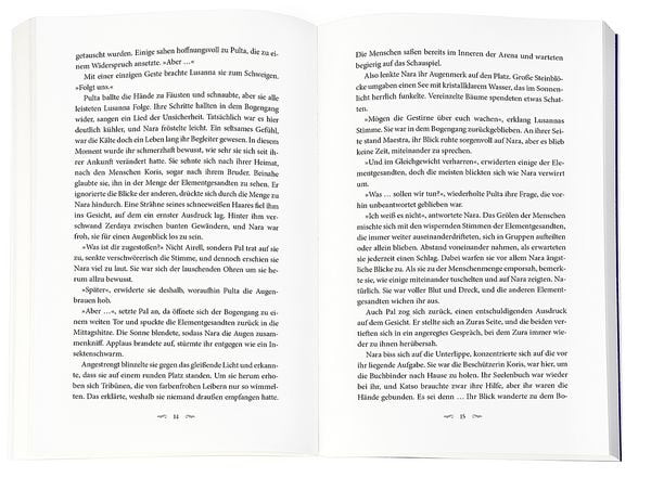 Buch - Liza Grimm - Feuerlilie Asche spendet Leben - Signierte Edition